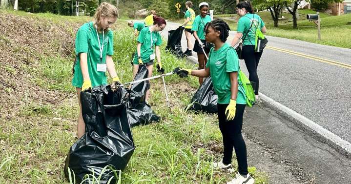 Fall is tree planting + litter pickup season in Birmingham. How to get involved.