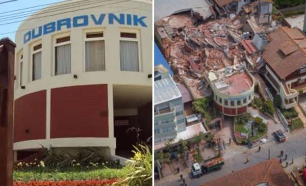 Cómo está el Hotel Dubrovnik de Villa Gesell a un año del derrumbe fatal