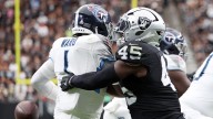 Devin White's big half sends Raiders to halftime with a 10
