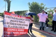 Padres bloquean avenida en San José del Cabo por fallas eléctricas en la primaria Ford ...