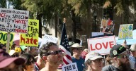 Hundreds at Lafayette's second No Kings rally protest President Trump, 'death of democracy'