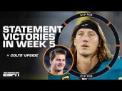 NFL Week 5 RECAP: Broncos, Jaguars & Patriots make STATEMENTS + Colts' HIGH Upside  👀