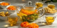 Cómo preparar el té de cempasúchil para aliviar los cólicos de forma natural