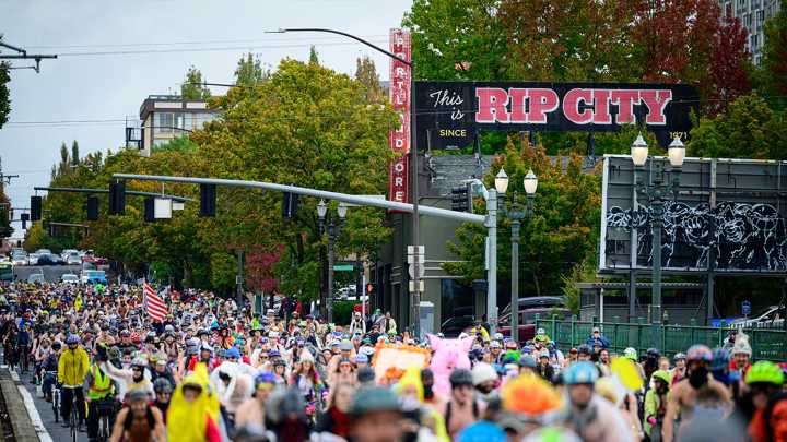 Naked Bike Riders Protest ICE in Portland, Oregon, Check Out Pics