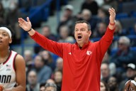 Louisville coach confident UConn game won't be in Germany