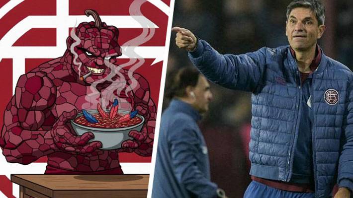 Las picantes burlas de Lanús a la U y el tremendo gesto del Pellegrino El club argentino publicó en redes sociales.