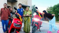 Rinku Gifts Brand New Electric Scooter To His Sister, Pictures Go Viral Cricket