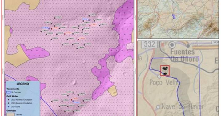 Berkeley confirma un gran potencial de recuperación de litio y rubidio en su proyecto Conchas de Ciudad Rodrigo