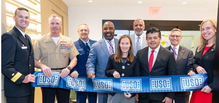 Aeropuerto de Philadelphia inauguró un nuevo salón USO