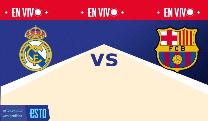 Real Madrid vs Barcelona: Sigue en vivo todas las acciones del Clásico Español