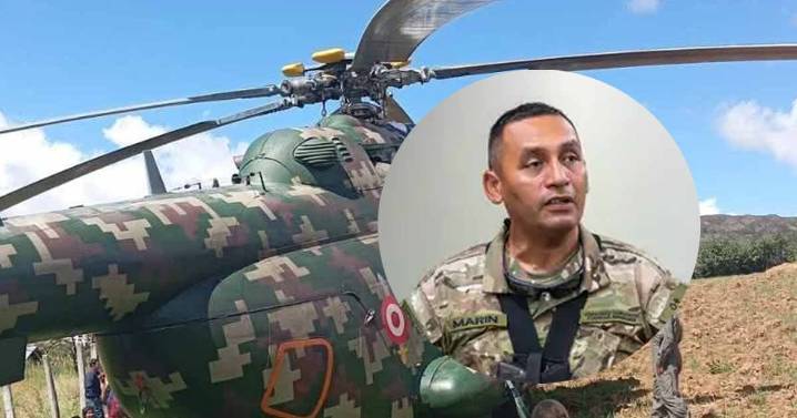 Fallece general del Ejército Marco Marín Saldaña en accidente de helicóptero en Pataz