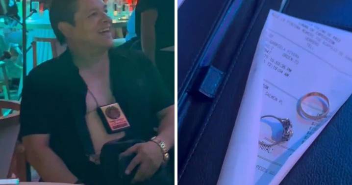 Funcionario del Poder Judicial se niega a pagar cuenta en restaurante de Acapulco y deja anillos de fantasía como “garantía” (VIDEO)