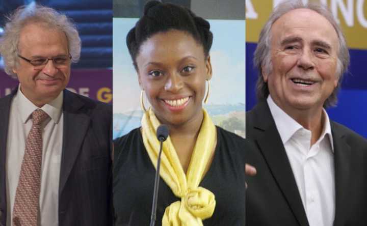 Amin Maalouf, Chimamanda Ngozi Adichie y Joan Manuel Serrat en la FIL Guadalajara 2025