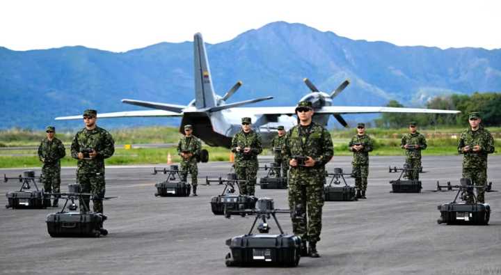 Colombia crea la primera fuerza de drones militares en Latinoamérica