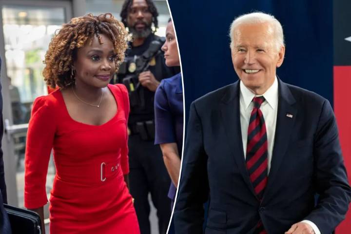 Karine Jean-Pierre insists she saw no cognitive decline in Biden before debate