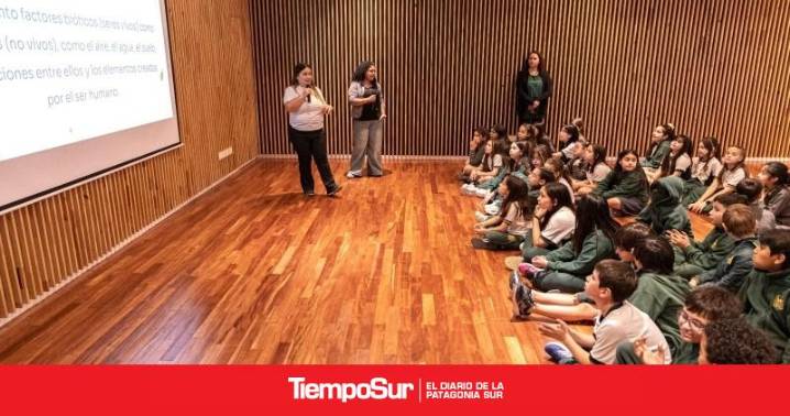 Chubut Ambiente municipal brindó una charla a alumnos del Instituto Martín Rivadavia