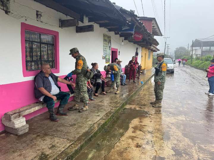 Tras intensas lluvias, 111 municipios afectados en cinco estados: Protección Civil