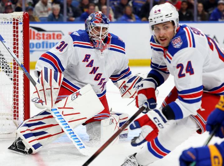 Deadspin | Igor Shesterkin blanks Sabres as Rangers give Mike Sullivan first win