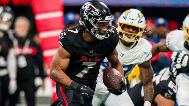 Bills vs. Falcons MNF: Bijan Robinson 1st TD Scorer prop on DraftKings
