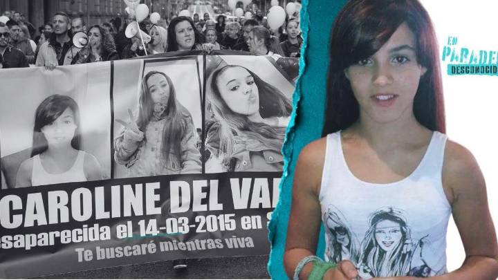 "Me llaman y dicen que Caroline está en una casa abandonada, en malas condiciones, no la busques"