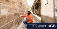 Parramatta time capsule: Newspaper clippings from 1900 and 1901 found at old Female Factory