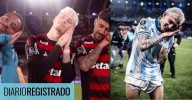 La picante cargada de los uruguayos de Flamengo a Martirena de Racing