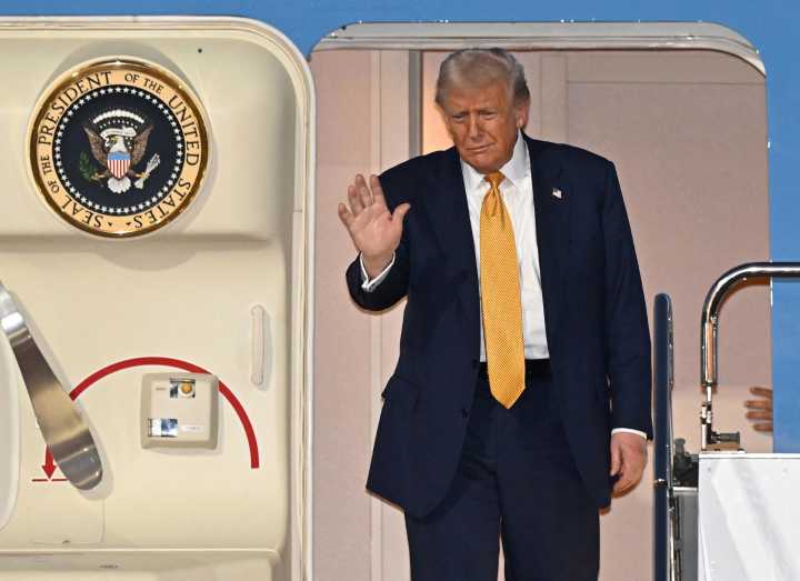 Trump se sometió a una resonancia magnética durante su examen médico