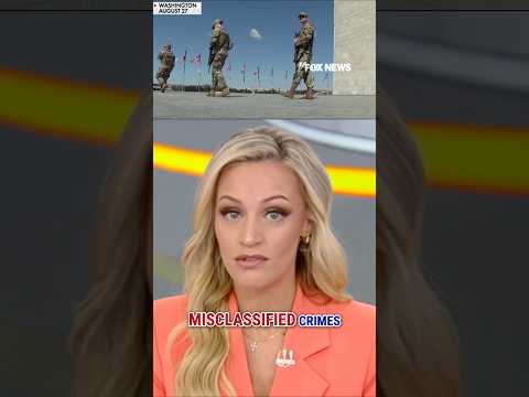 DC police accused of MANIPULATING crime data #shorts #foxnews #trump #crime #dc