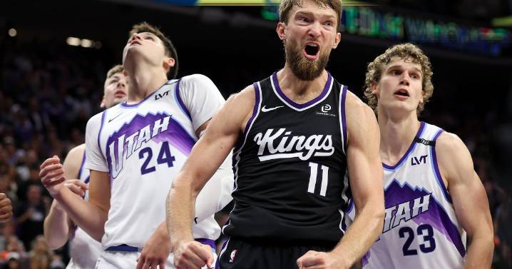 Sabonis clutch rebound, score in final seconds allows Kings to edge Jazz, 105