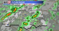 Rainiest day of the work-week before cooler conditions take over