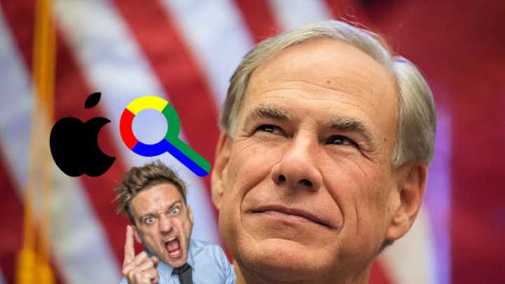 Enojados con Greg Abbott: Apple y Google dicen que esta nueva ley de Texas amenaza la privacidad de los usuarios