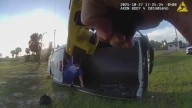 Bodycam shows reckless driving suspect getting out of overturned U-Haul truck in Florida – NBC 6 South Florida