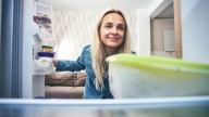The Kitchen Ingredient That Gets Hard Water Stains Out Of Wood Cabinets