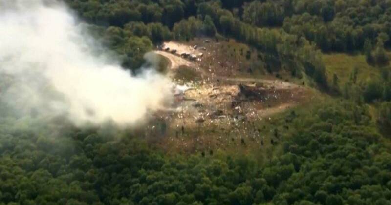 Nineteen missing after blast at US explosives plant