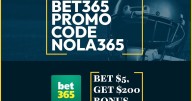 Bet365 Bonus Code NOLA365: Claim $200 Promo for NCAAF, NFL