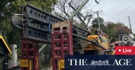 Brisbane news LIVE updates: Power outages, traffic delays after truck smashed power pole; 100 years since Greater Brisbane was formed; Lions victory set to be plastered onto a Metro