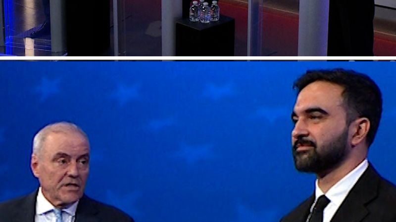 NYC mayoral candidates trade barbs in first general debate
