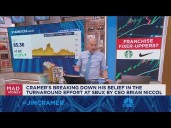 Brian Niccol has his arms around what’s been going wrong at Starbucks, says Jim Cramer