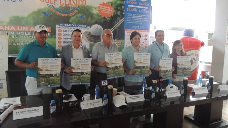 Todo listo para el tradicional Torneo de Golf Clásico en el Country Club de Culiacán