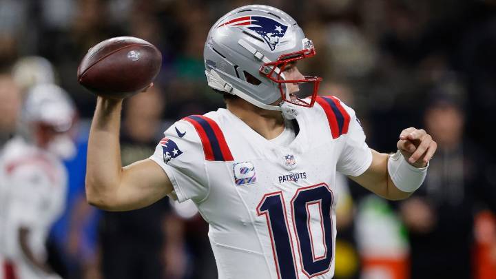 Drake Maye shines as Patriots top Saints