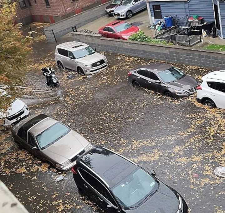 Submerged vehicles, flooded subways in New York City following record