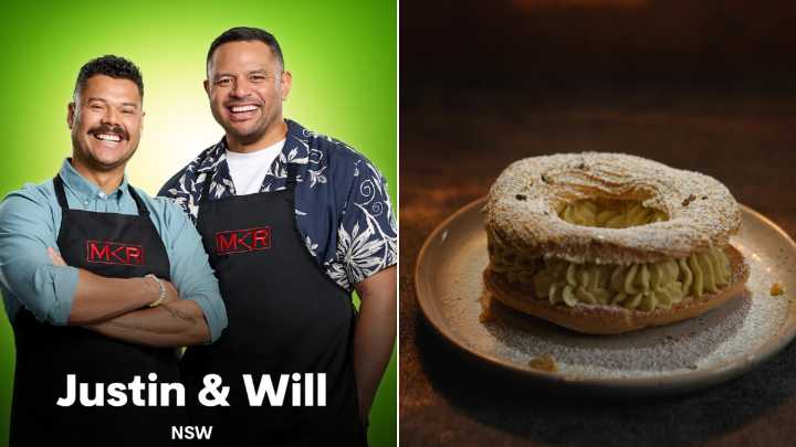 MKR Recipes Episode 17: Justin and Will’s Paris-Brest with Pistachio Crème