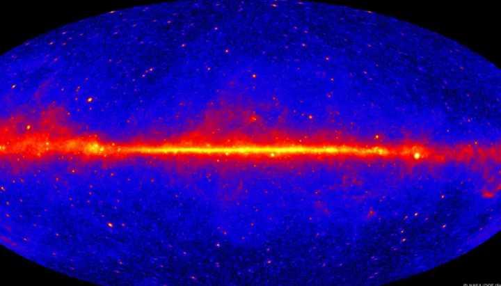 Un resplandor podría revelar la existencia de materia oscura