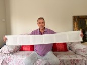 This man could tell you his name, but it’d take roughly 20 minutes