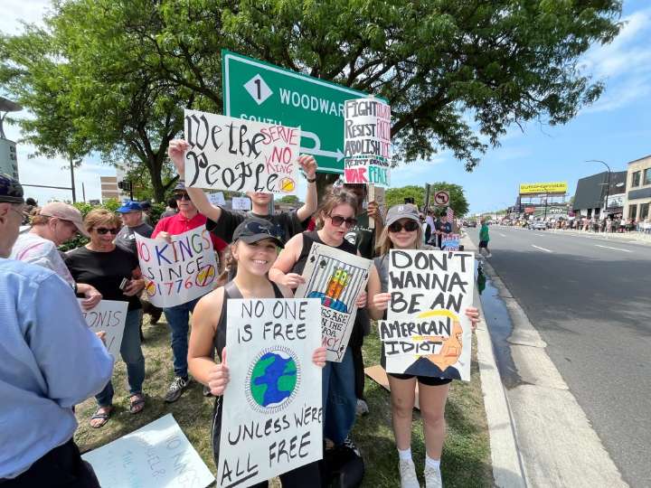 ‘No Kings’ protests planned for Saturday in metro Detroit