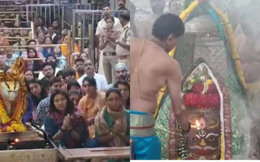 India Women’s Cricket Team Visits Mahakaleshwar Temple in Ujjain After Consecutive World Cup Losses