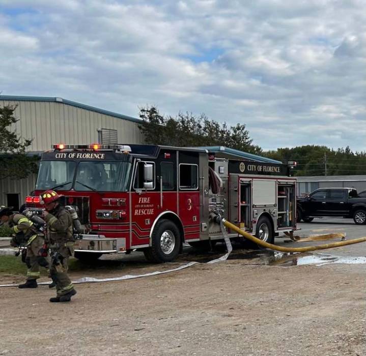 One taken to hospital after Florence Fire respond to structure fire
