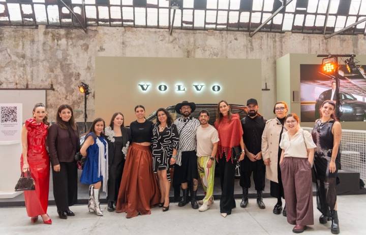 Egresada de la Anáhuac Puebla transforma la moda en arte en Volvo Fashion Week...
