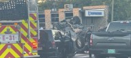 Unmarked car involved in crash, ends up on top of vehicle in Frayser, witnesses say