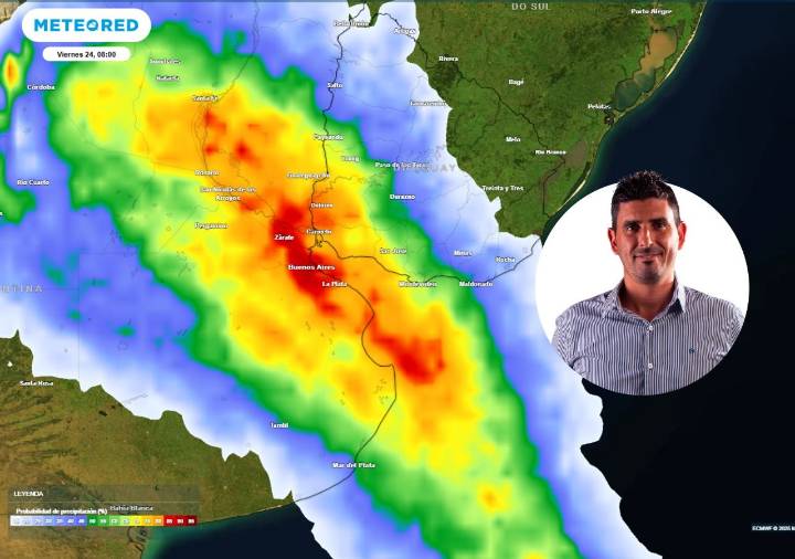 El experto C. Garavaglia revela cuál será el día más lluvioso en Buenos Aires: “ingresará mucho frío tras las tormentas”